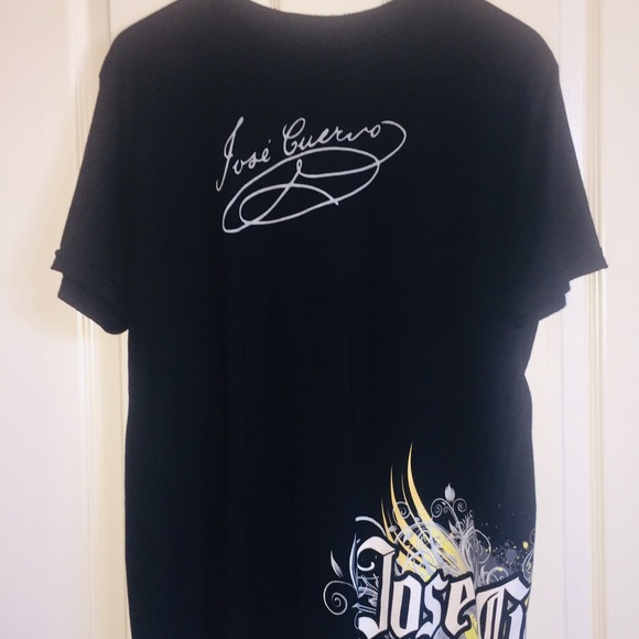 DIAGEO-JOSE CUERVO- BLACK MENS T-SHIRT- L